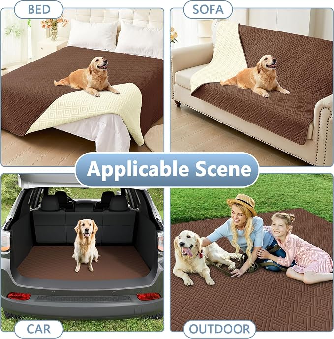 hyha Waterproof Dog Blanket, Soft Dog Bed Cover Pet Blankets, Waterproof Sofa - Image 6