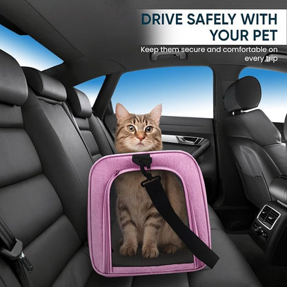 Pet Travel Carrier Bag – Airline Approved Soft-Sided Dog & Cat Carrier - Image 6