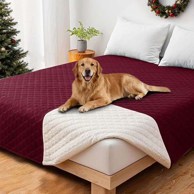 Waterproof Couch Covers for Pets, Waterproof Dog Bed Cover, Anti-Slip Soft Dog by CYCMACOHOME