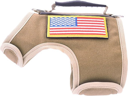 Tactical Cat Harness and Leash for Walking Escape Proof, Adjustable Cat Walking - Image 8
