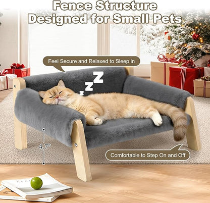 Elevated Cat Couch Bed for Indoor Cats - Image 3