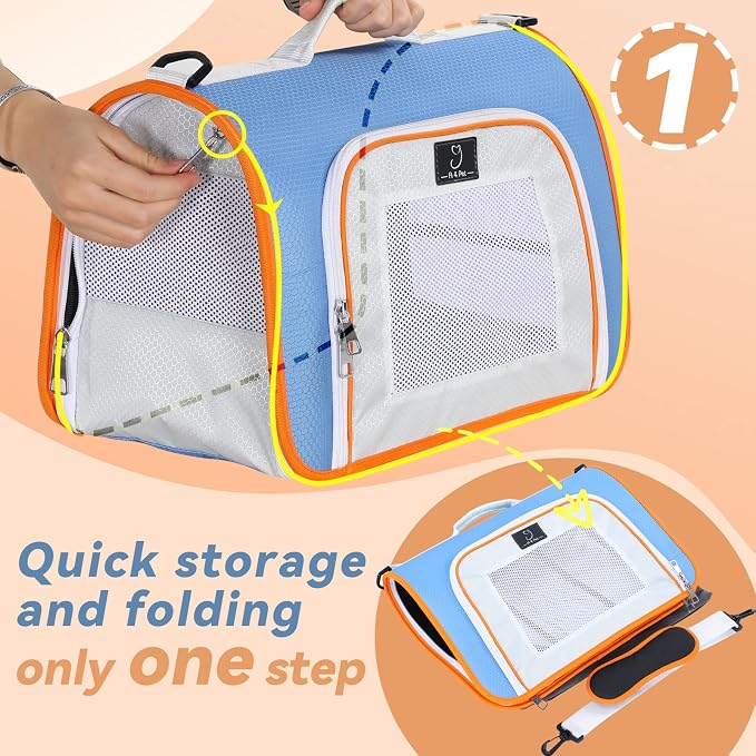 A 4 Pet Cat Carrier, Airline Approved Pet Carrier - Image 6