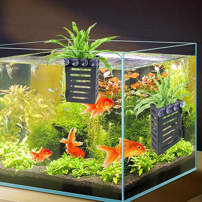 Aquarium Plant Holder 4 PCS Hanging Aquatic Plant Pot - Image 5