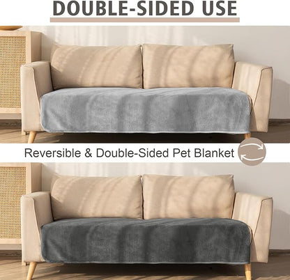 Ameritex Pet Bed Blanket Reversible 100% Waterproof Velvet Super Soft - Image 5
