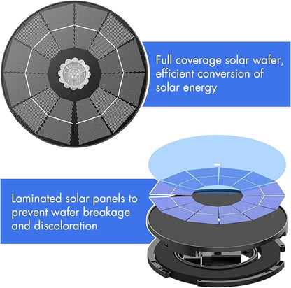 AISITIN 3.5W Solar Fountain Pump - Image 7