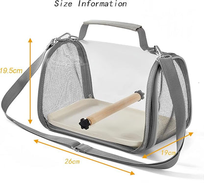 Portable Small Bird Travel Cage Carrier, A Convenient Go Out Solution - Image 4