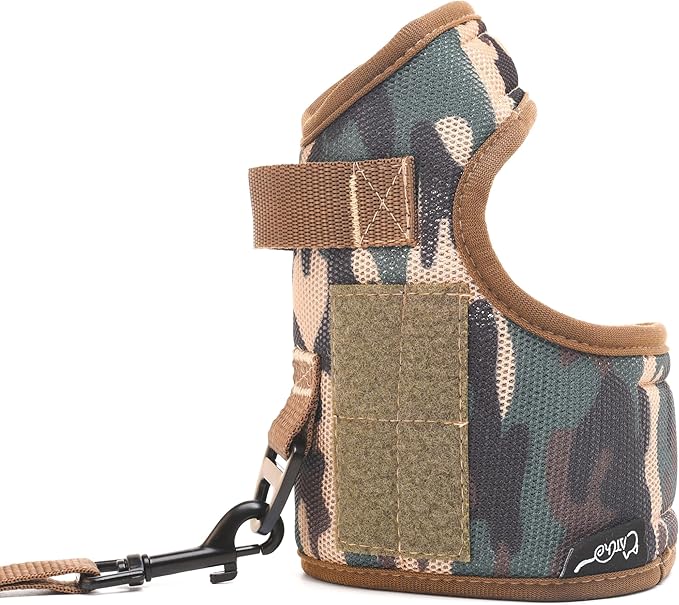 Tactical Cat Harness and Leash for Walking Escape Proof Breathable Mesh Fabric - Image 9