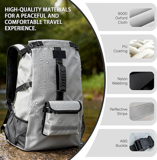 Dog Carrier Backpack for Medium Dogs, Hiking Bag for Pets Up to 30 lbs - Image 2