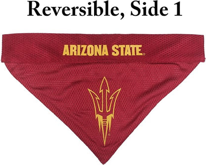 Pets First Collegiate Pet Accessories, Reversible Bandana, Arizona State Sun - Image 3