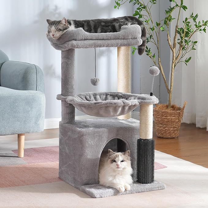Cat Tree 32 Inches Small Cat Tower - Image 7