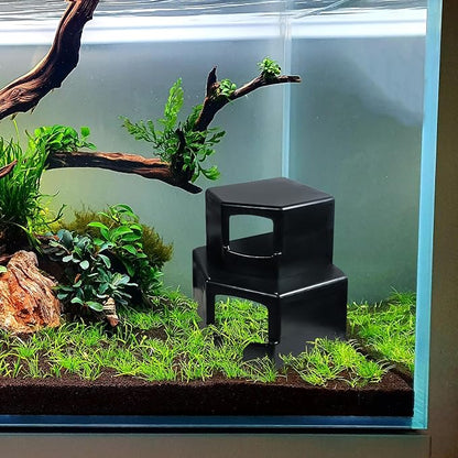 Aquarium Corner Cave Hide Axolotl Cichlid Cave Fish Tank Accessories, Corner - Image 3