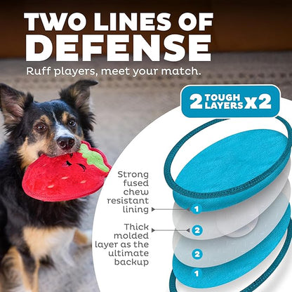 Outward Hound Tough Skinz Durable Squeaky Dog Toy - Image 2