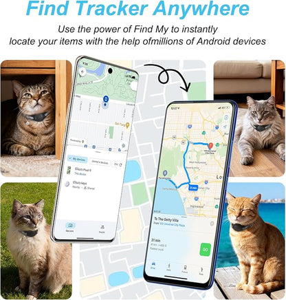 Google Android Cat Tracker Collar, Mini Cat GPS Tracker, Smart Pet Activity - Image 5