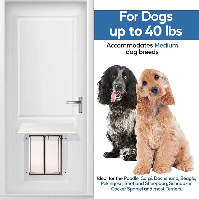 Plexidor Performance Pet Doors Universal Pet Door Awning - Image 7