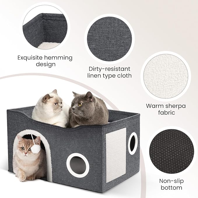 Heeyoo Cat House for Indoor Cats - Image 3