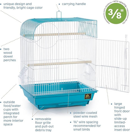 Prevue Pet Products South Beach Flat Top Bird Cage - Image 2