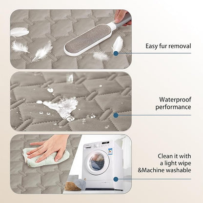 gogobunny 3X Stronger Waterproof Pet Blanket, Scratch Proof Furniture Protector - Image 5