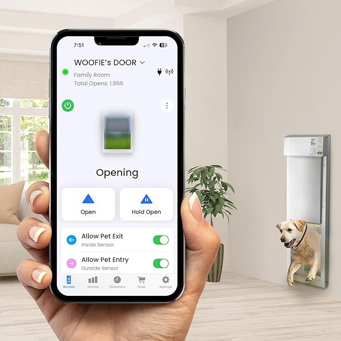 Power Pet WiFi Automatic Electronic Pet Door by High Tech Pet - Image 2