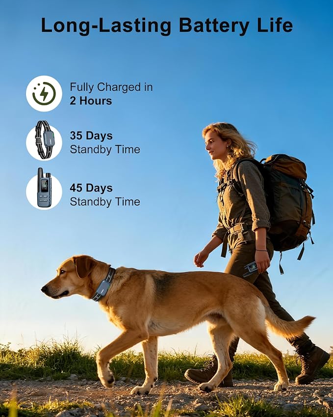 Jugbow Dog Shock Collar - 4500FT Dog Training Collar - Image 6