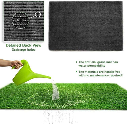 ALTRUISTIC Premium Artificial Grass Drainage Holes & Rubber Backing 70 oz - Image 4
