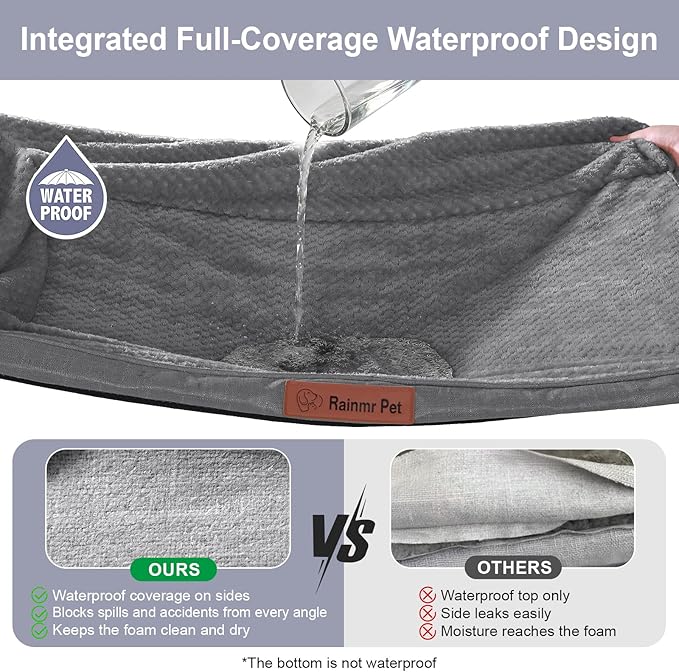 Orthopedic Dog Bed for Small and Medium Dogs, Memory Foam Pet Bed - Image 4