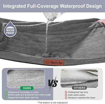 Orthopedic Dog Bed for Small and Medium Dogs, Memory Foam Pet Bed - Image 4