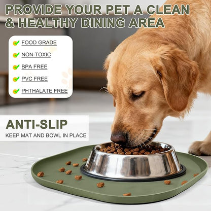 Small Silicone Pet Food Mat - Image 3