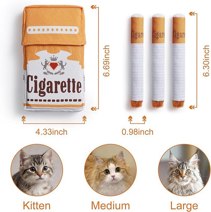 Nocciola Cat Toys, 3 Pack Funny Catnip Toys Filled - Image 3