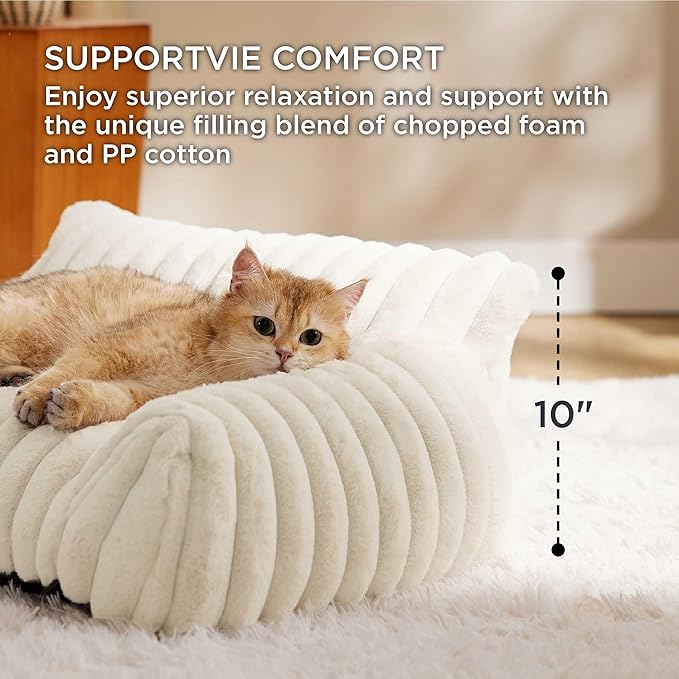 Bedsure ComfyFleece™ Cute Dog Couch - Image 3