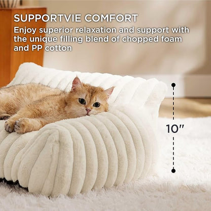 Bedsure ComfyFleece™ Cute Dog Couch - Image 3