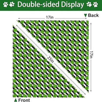 St. Patrick's Day Dog Bandana, 2 Pack Adjustable Holiday Party Pets Saint - Image 7