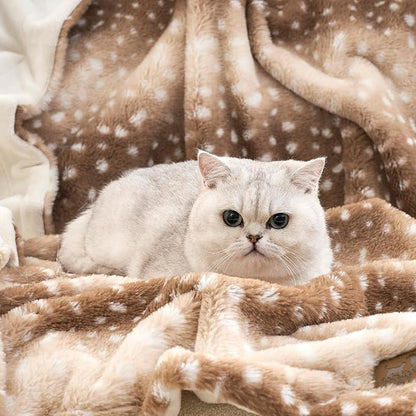 Waterproof Pet Blanket, Christmas Deer Print Blanket - Image 7