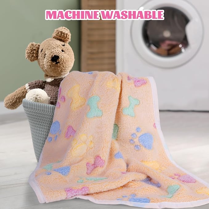 MCEAST 30 Pieces Fluffy Dog Cat Blanket - Image 5