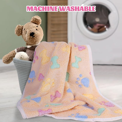 MCEAST 30 Pieces Fluffy Dog Cat Blanket - Image 5