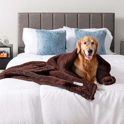 PetAmi Fluffy Waterproof Dog Blanket - Image 3