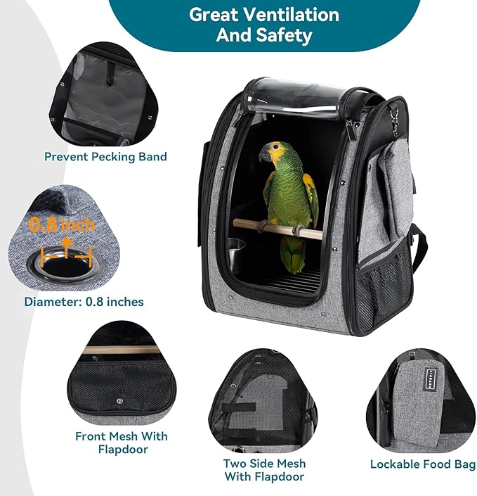 Petsfit Bird Carrier Medium Size - Image 2