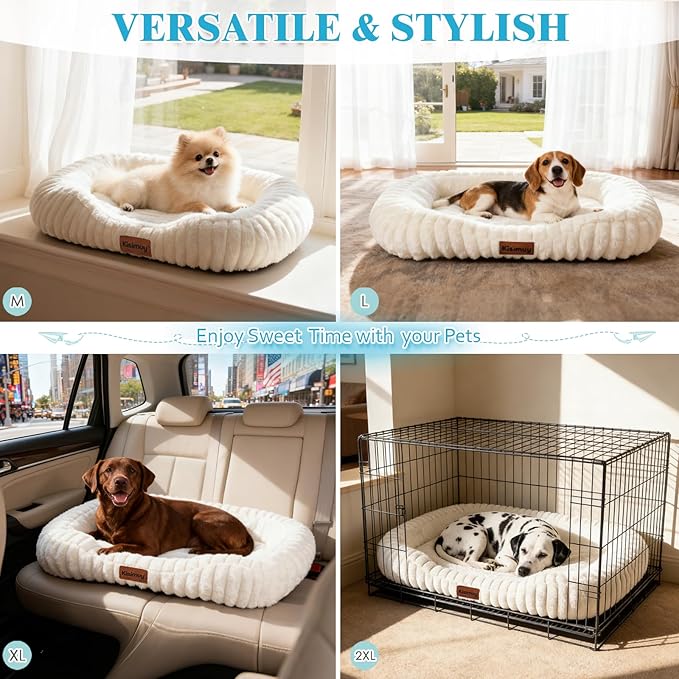 Dog Bed for Large Dogs – Comfort-Sided Calming Pet Bed - Image 9
