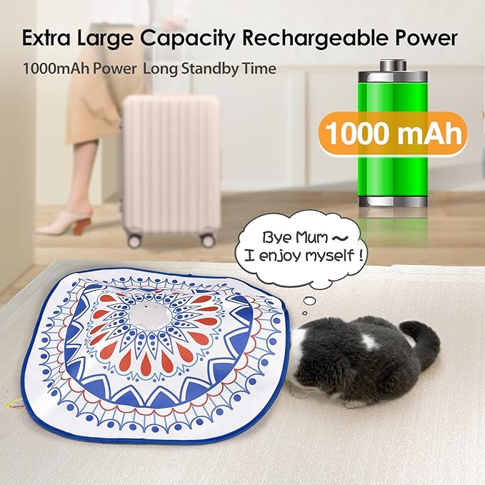 ORSDA Cat Toys, 4 in 1 Interactive Cat Toys - Image 6