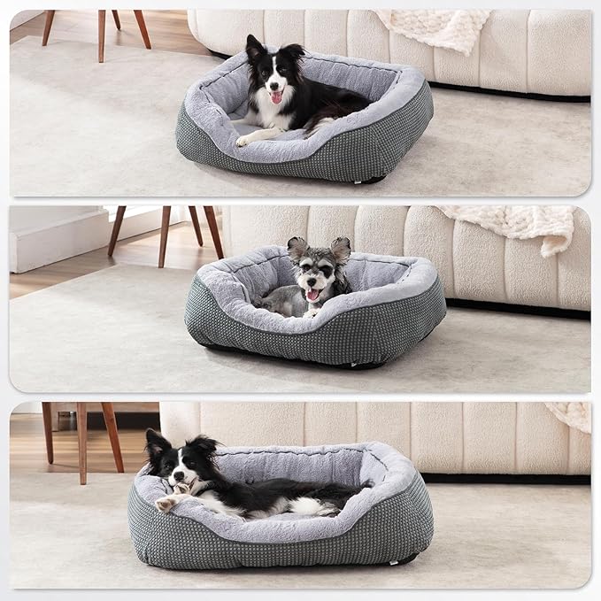 INVENHO Medium Dog Beds for Medium Dogs Washable, Rectangle Dog Bed Medium Size - Image 8