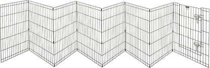 Dog Playpen - Foldable Metal Exercise Puppy Play Pen - Indoor/Outdoor Pen with - Image 4