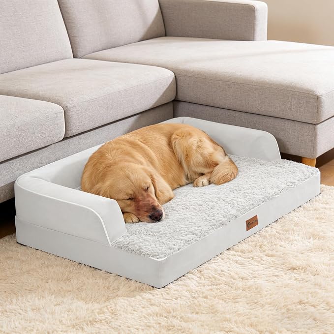 Orthopedic Dog Beds for Large Sized Dogs, Waterproof Egg Crate Foam Large Dog - Image 9