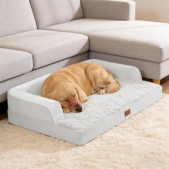 Orthopedic Dog Beds for Extra Large Dogs, Waterproof Egg Crate Foam XL Dog Bed - Image 8