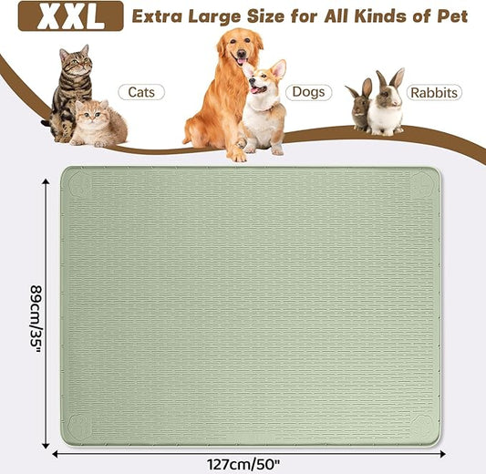 Cat Food Mat, Floor Protection - Image 2
