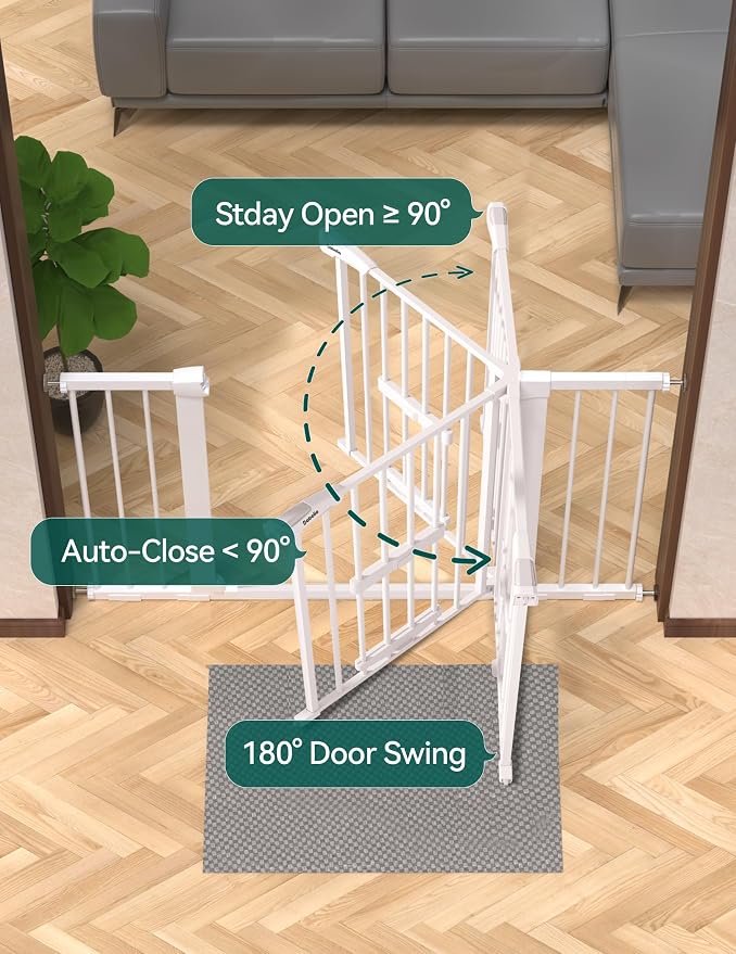 BABELIO 29-48" Extra Wide Baby Gate - Image 6