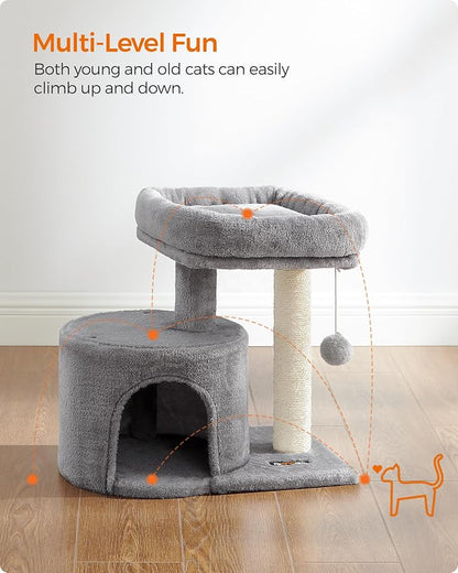 Feandrea Cat Tree, Small Cat Tower - Image 3