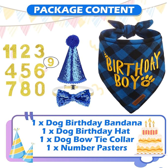 EXPAWLORER Dog Birthday Party Supplies - Image 2