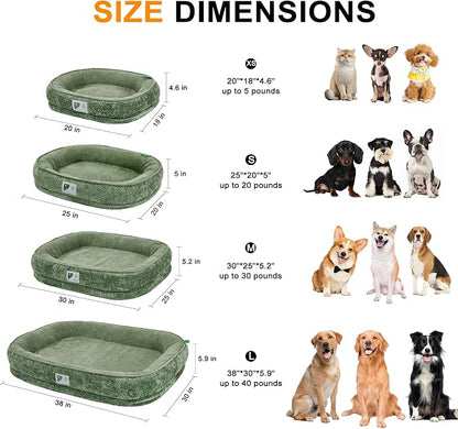 Dog Beds for Small Dogs, Orthopedic Bed - Image 2