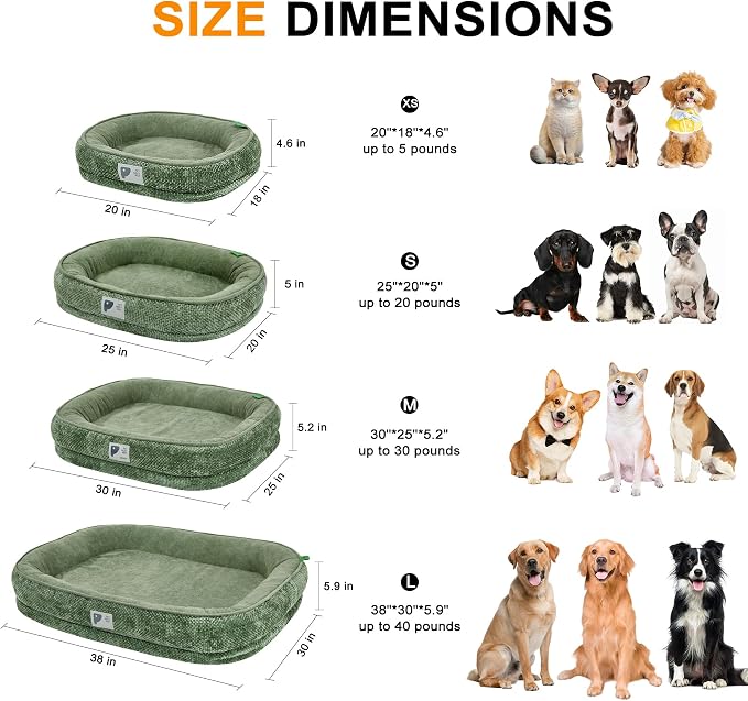 Orthopedic Cat Bed for Puppy & Kitten, Cat Sofa Bed - Image 2