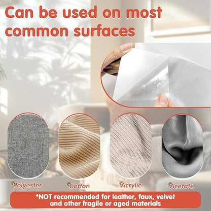 18 PCS Large Cat Scratch Furniture Protector, Transparent Couch Protector from - Image 2