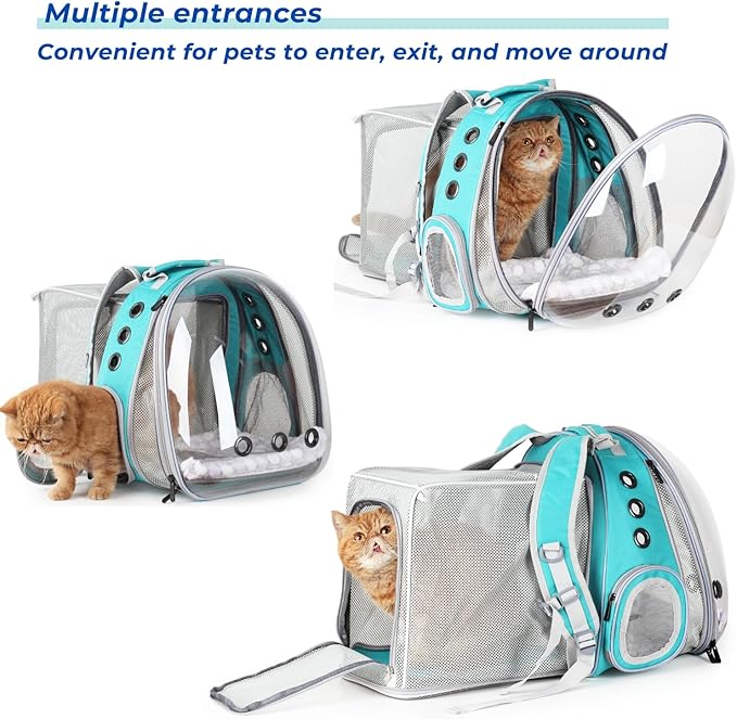 Lollimeow Expandable Cat Backpack Carrier - Image 4